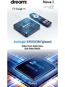 Dreamstar Nova 2  4 Android 14  4K Lisansli Android TV Box 2GB Ram 32GB Hafıza thumbnail 3