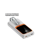 10000 mAh Taşınabilir Şarj Cihazı – Hızlı Şarj, Hafif ve Dayanıklı Tasarım thumbnail 1