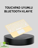 Bluetooth Kablosuz Klavye – İnce Slim Model, Tab ve Akıllı TV Uyumlu, Sessiz Tuşlu Taşınabilir Klavye thumbnail 1