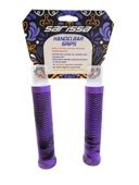 Mtb Bmx Dirt jump Freeride Elcik Silikon Bisiklet Elcik Kaymaz Yapı 160 mm Bisiklet Elciği Mor thumbnail 8