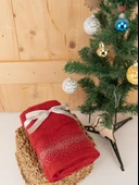 Pamuklu 2'li 40x70 cm Modern Nakışlı Hediyelik Havlu & Havlu Seti Baveno thumbnail 4