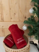 Pamuklu 2'li 40x70 cm Modern Nakışlı Hediyelik Havlu & Havlu Seti Baveno thumbnail 11