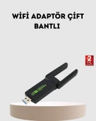 Ultratekno Dual Band WiFi Adaptör – 1200 Mbps, USB 3.0, Çift Antenli, Geniş Kapsama Alanı ve Yüksek Hız thumbnail 1
