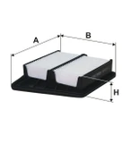 AP102/5 - Hava Filtresi - Filtron thumbnail 2