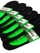 6 Lı Dündar Erkek Bambu Dikişsiz Koku Yapmayan Silikonlu Babet Çorap Plus 40-44 No thumbnail 3