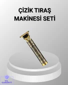Şarjlı T lı Saç ve Sakal Tıraş Makinesi – 3 Başlıklı, Güçlü Motorlu, 2 Saat Kullanım thumbnail 1