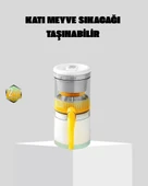 Taşınabilir Katı Meyve Sıkacağı – 45W Güçlü Motor, Çift Kesici , USB Şarjlı ve Kompakt Tasarım thumbnail 1