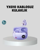 Kulak Arkası Klipsli Bluetooth Kulaklık YXG10 Silikon Malzemeli Ergonomik thumbnail 1