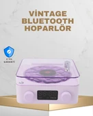 Retro Pikap Tasarımlı Bluetooth Hoparlör – Projektörlü Şarjlı Lamba thumbnail 1