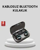 Bluetooth 5.1 M10 TWS Kulaklık Ergonomik Tasarım Yüksek Ses Kaliteli thumbnail 1