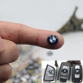 Bmw Uyumlu Anahtar Amblemi Logo 1 Adet 11 MM Damla Etiket A KALİTE thumbnail 4