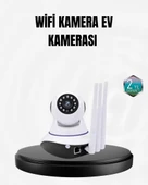 Akıllı IP Güvenlik Kamerası – 1080P HD, Gece Görüşlü, Hareket Algılamalı thumbnail 1