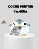 Termal Baskı Çocuk Kamerası HD Çekim USB Şarjlı Eğitici Oyuncak thumbnail 1