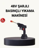 Taşınabilir Basınçlı Yıkama Makinesi – 5m Hortumlu, Köpük Şişeli, 48V Güçlü thumbnail 1
