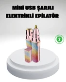 Şarjlı Mini Yüz ve Kaş Epilatörü – Ağrısız ve Hassas Temizlik thumbnail 1