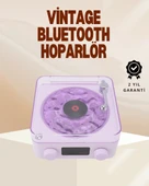 Retro Pikap Hoparlör – Şarjlı Kablosuz Projektör ve Gece Lambası thumbnail 1