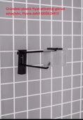 50 Adet Etiketli Tel Pano Kancası (ETİKETLİK HARİÇ)- Aksesuar Kancası  20 cm thumbnail 1