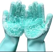 TİNEKE  Sihirli Eldiven Çok Amaçlı Banyo Tuvalet Mutfak Bulaşık Temizleme Araç Yıkama Eldiveni 1 ÇİFT thumbnail 3