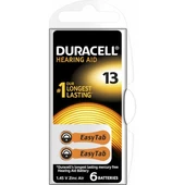 DURACELL 13 İŞİTME CİHAZI KULAK PİLİ 6 PARÇA  KUTU (5284) thumbnail 2