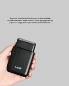 Kompakt Şarjlı Tıraş Makinesi Çift Yönlü lı 45 Dakika Kullanım Süreli thumbnail 2