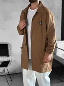 Erkek Premium Kalite Paraşüt Kumaş Kahverengi COC2203 thumbnail 5