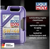 LI2328 - LEICHTLAUF High Tech 5W-40 Motor Yağı 5L - Liqui Moly thumbnail 4