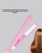 Seyahat Tipi Mini Saç Düzleştirici – Seramik Kaplama, Hızlı Isınma, Kompakt Tasarım thumbnail 5