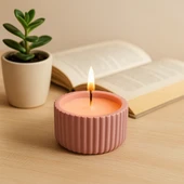 Yuvarlak Çizgili Kase 8x8cm thumbnail 3