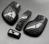 Golf 7 7.5 Leon 2013/2020 Passat B8 B7 2013-2020 Karbon Desenli Dsg Vites Topuzu Yenileme 4 Parça thumbnail 2