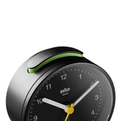 BRAUN BC12B SİYAH KLASİK ANALOG ALARMLI MASA SAATİ thumbnail 4