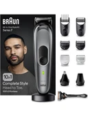 Braun Series 7 MGK7420 Hepsi Bir Arada Şekillendirme Seti, 10’u 1 Arada Erkek Bakım Kiti thumbnail 1