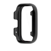 Xiaomi Redmi Watch 3 Active / Lite Uyumlu Güçlendirilmiş 360 Kasa ve Ekran Koruyucu  Siyah thumbnail 5