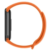 Sneezy Mİ Band 8 İle Uyumlu PureLux Soft Silikon Kordon  Turuncu thumbnail 6