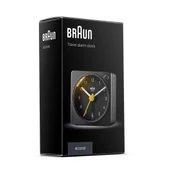 BRAUN BC02XB SİYAH KLASİK SEYAHAT ANALAOG ALARMLI MASA SAATİ thumbnail 5