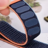 Xiaomi Mi Band 8 İle Uyumlu Hasır Nylon Akıllı Bileklik Kordon - Saat Kordonu  Açık Pembe thumbnail 3