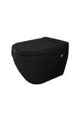 Taormina Arch Asma Klozet Mat Siyah Kapak Hariç 1012-004-0128 thumbnail 1