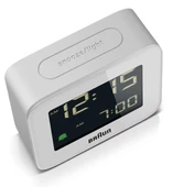 BRAUN BC08W BEYAZ KLASİK SEYAHAT DİJİTAL ALARMLI MASA SAATİ thumbnail 4