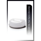 Tupperware Ayarlanabilir Kek, Pasta Taşıma ve Servis Kabı thumbnail 1