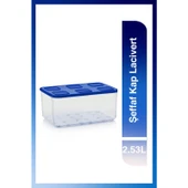 Tupperware Şeffaf Kap 2.53L Lacivert thumbnail 1