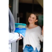 Tupperware Saklama ve Servis Kabı 3'lü Set 1L 1.5L 2L Kapasiteli Sızdırmaz ve Dokulu thumbnail 4