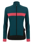 Santini CORAL BENGAL Polartec Kadın Kışlık Bisiklet Ceketi 2W51775CORALBENG thumbnail 1