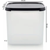 Tupperware Oval Modüler 4 Lt Kuru Gıda Saklama Kabı thumbnail 2