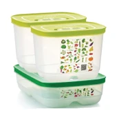 Tupperware Sera Set 3'lü 1.8 Litre Sebze Meyve Saklama Kabı Hsgl thumbnail 1