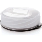 Tupperware Ayarlanabilir Kek, Pasta Taşıma ve Servis Kabı thumbnail 2