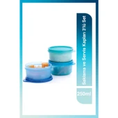 Tupperware Saklama ve Servis Kapları 3'lü Set 250ml thumbnail 1