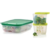 Tupperware Sera Set 3'lü 1.8 Litre Sebze Meyve Saklama Kabı Hsgl thumbnail 3