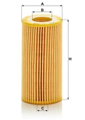 HU 719/8 x - Yağ filtresi -  MANN FILTER thumbnail 2