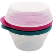Tupperware Düet Saklama Kabı 2li 240ML-500 ml thumbnail 2
