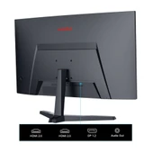 Koorui 1ms 180Hz 27" 1920x1080 FHD Curved Gaming Monitör 27E6CA thumbnail 3