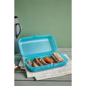Tupperware Eco+ Mavi Taşıma Kabı Çok Amaçlı Kullanım için Sızdırmaz 22.5 x 12.3 x 6.8 cm thumbnail 4